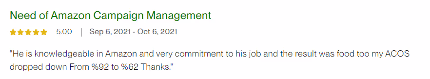 Review seven: Discover genuine customer reviews highlighting our outstanding service