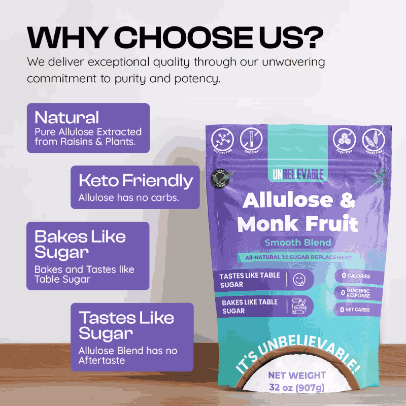 Unbelievable foods infographics creative about Sugar Pouch