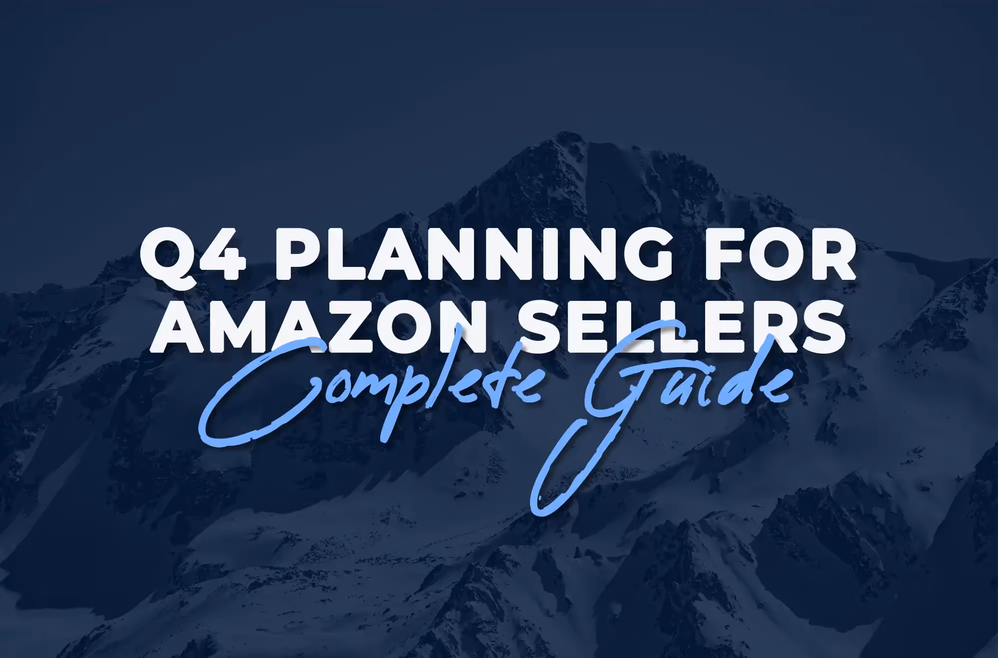Q4 Planning for Amazon Sellers Guide