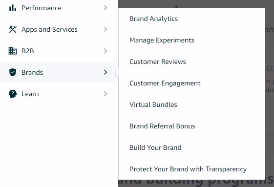 Brand Registry in Seller Central