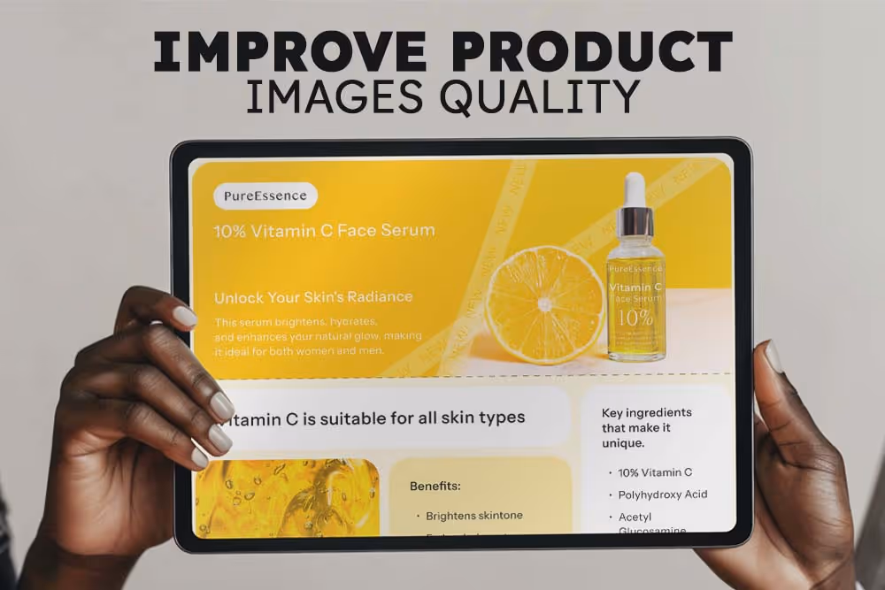 Improve Product Images Quality