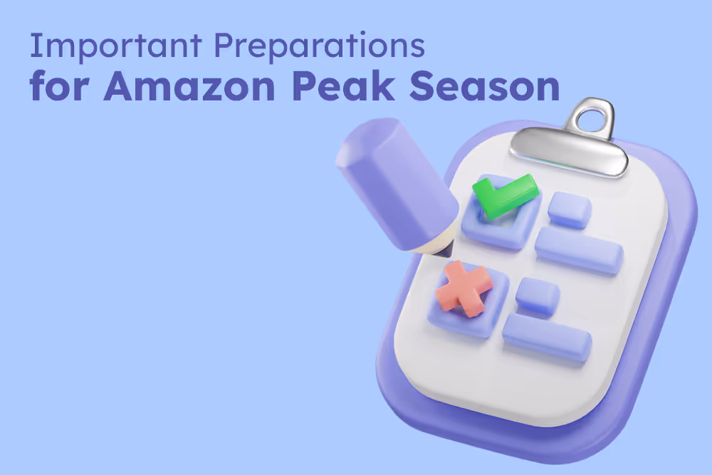 ‍Important Preparations for Amazon Peak Season