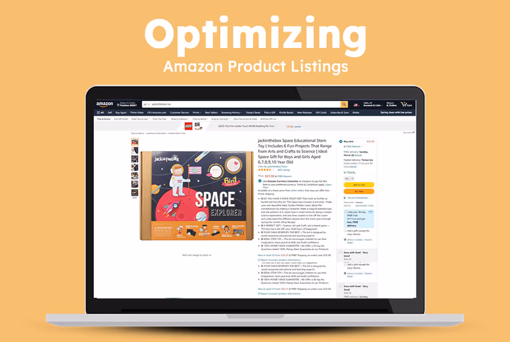 Optimizing Amazon Product Lstings