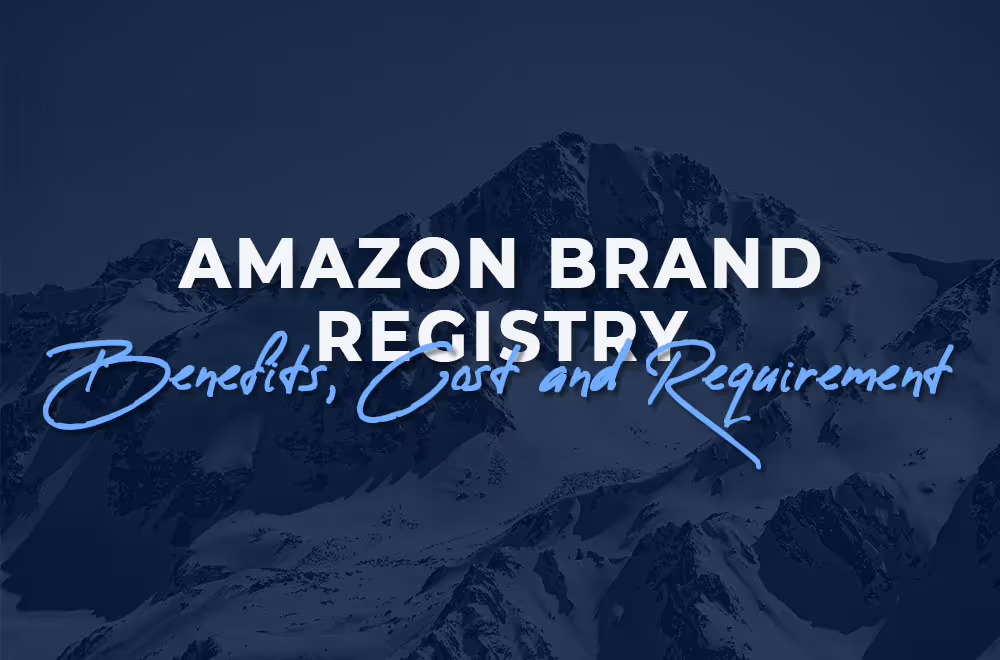 Amazon Brand Registry: Benefits Cost and Requirement