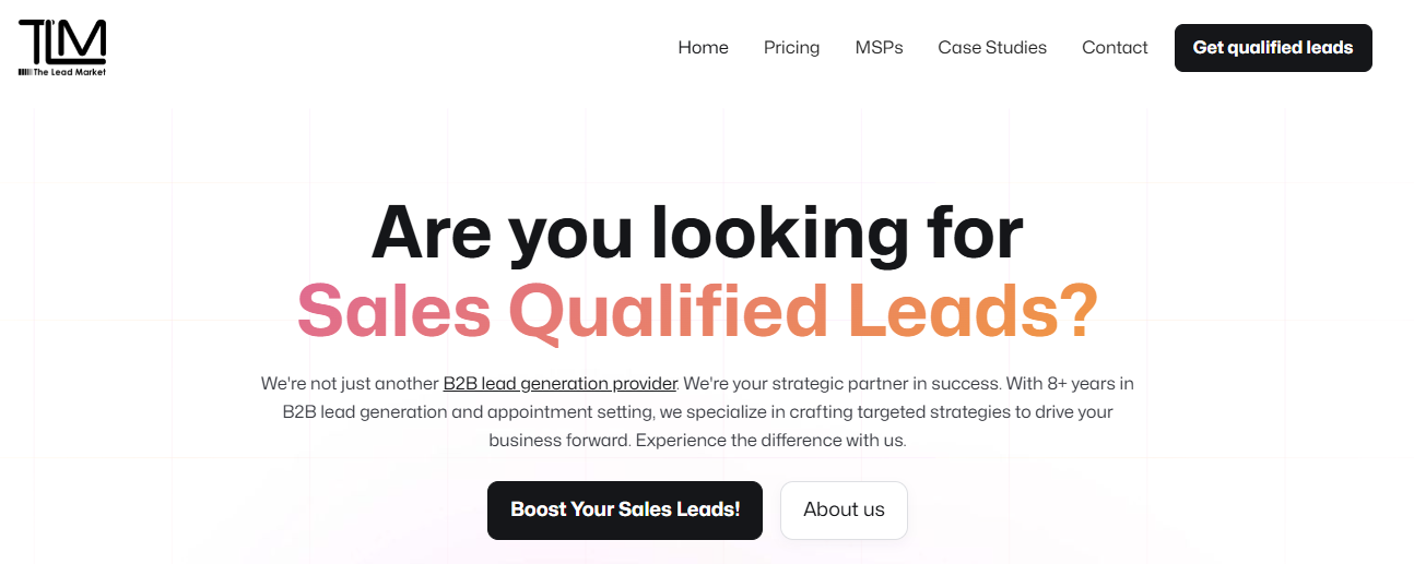 TLM's Strategic Solutions for Generating Targeted Leads