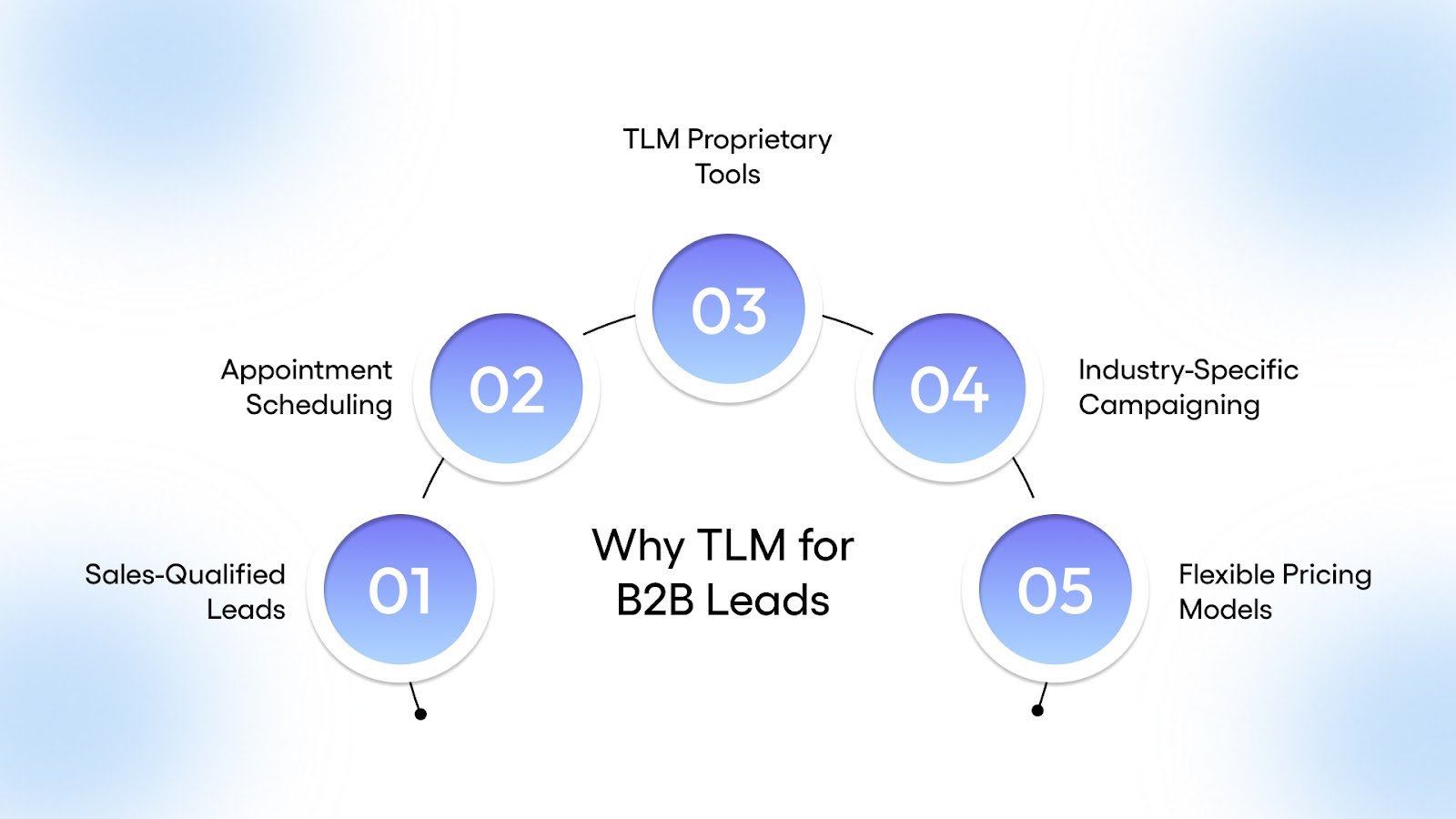 Here’s how TLM helps optimize your B2B lead generation: