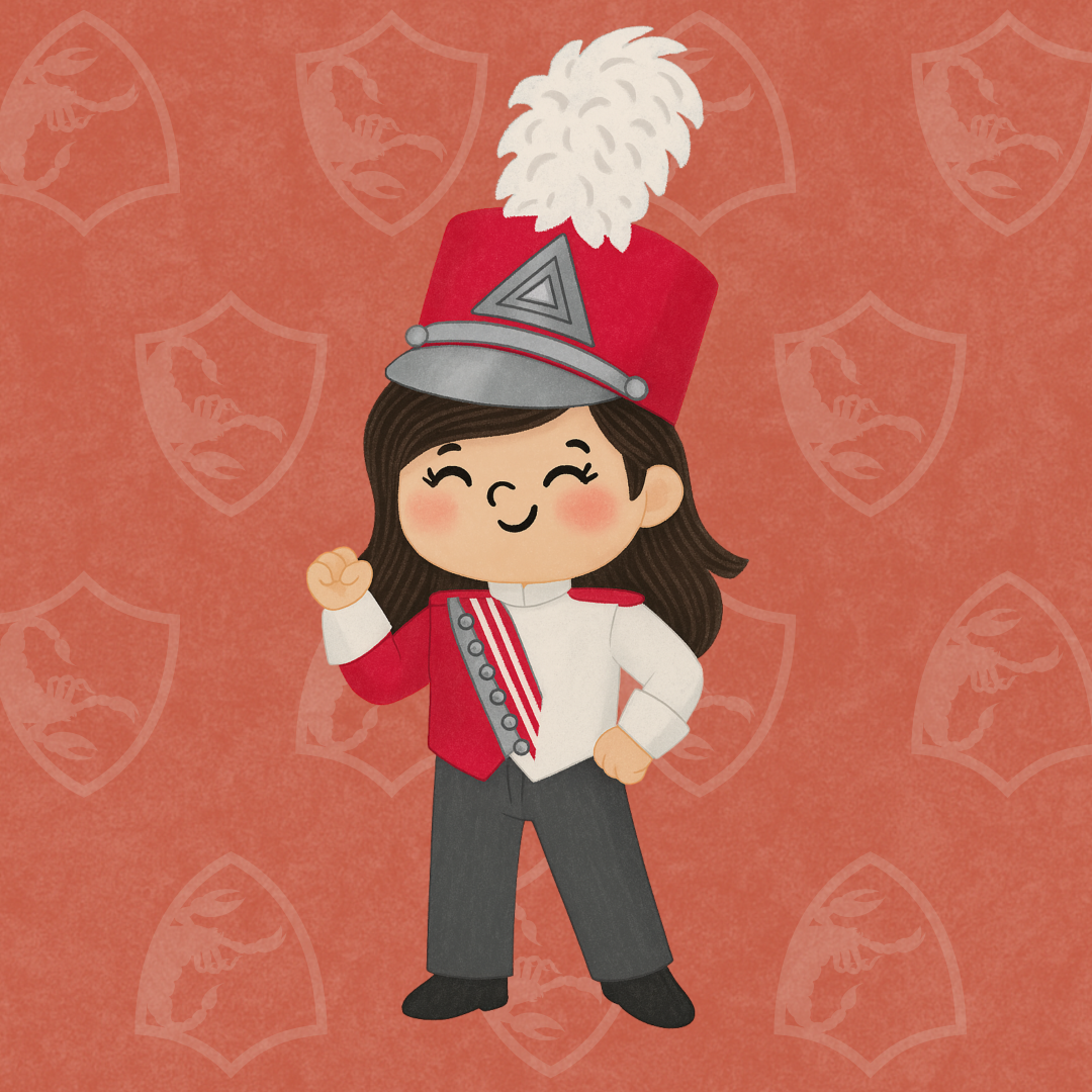 Scorpion Sound phone wallpaper red girl