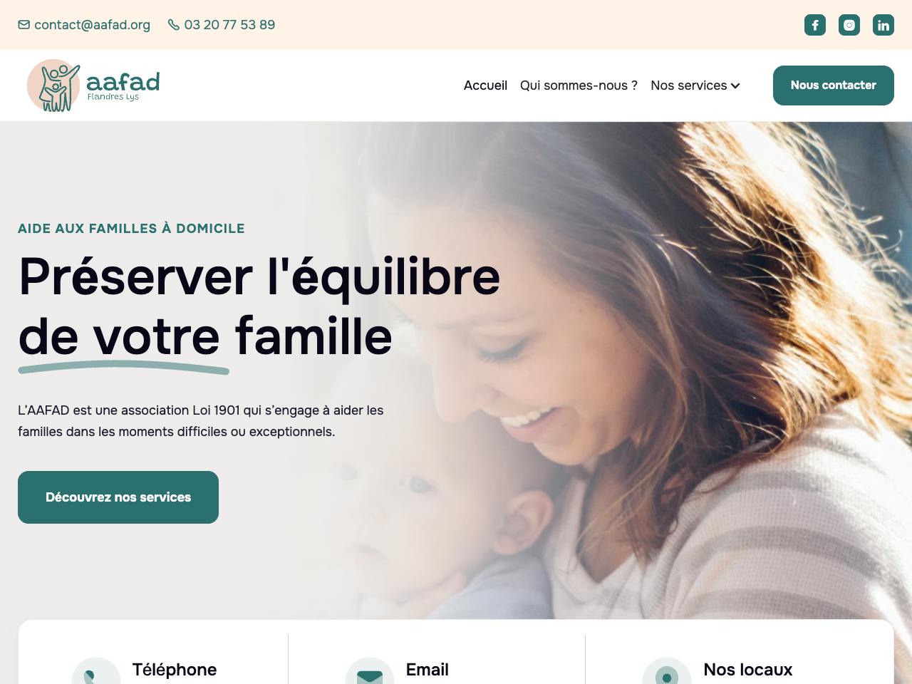 Refonte AAFAD Flandres Lys