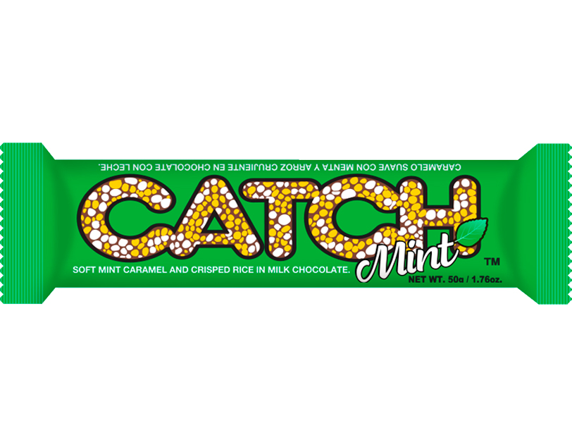 Catch - Mint Chocolate Bar 1.76 oz, 12 pack
