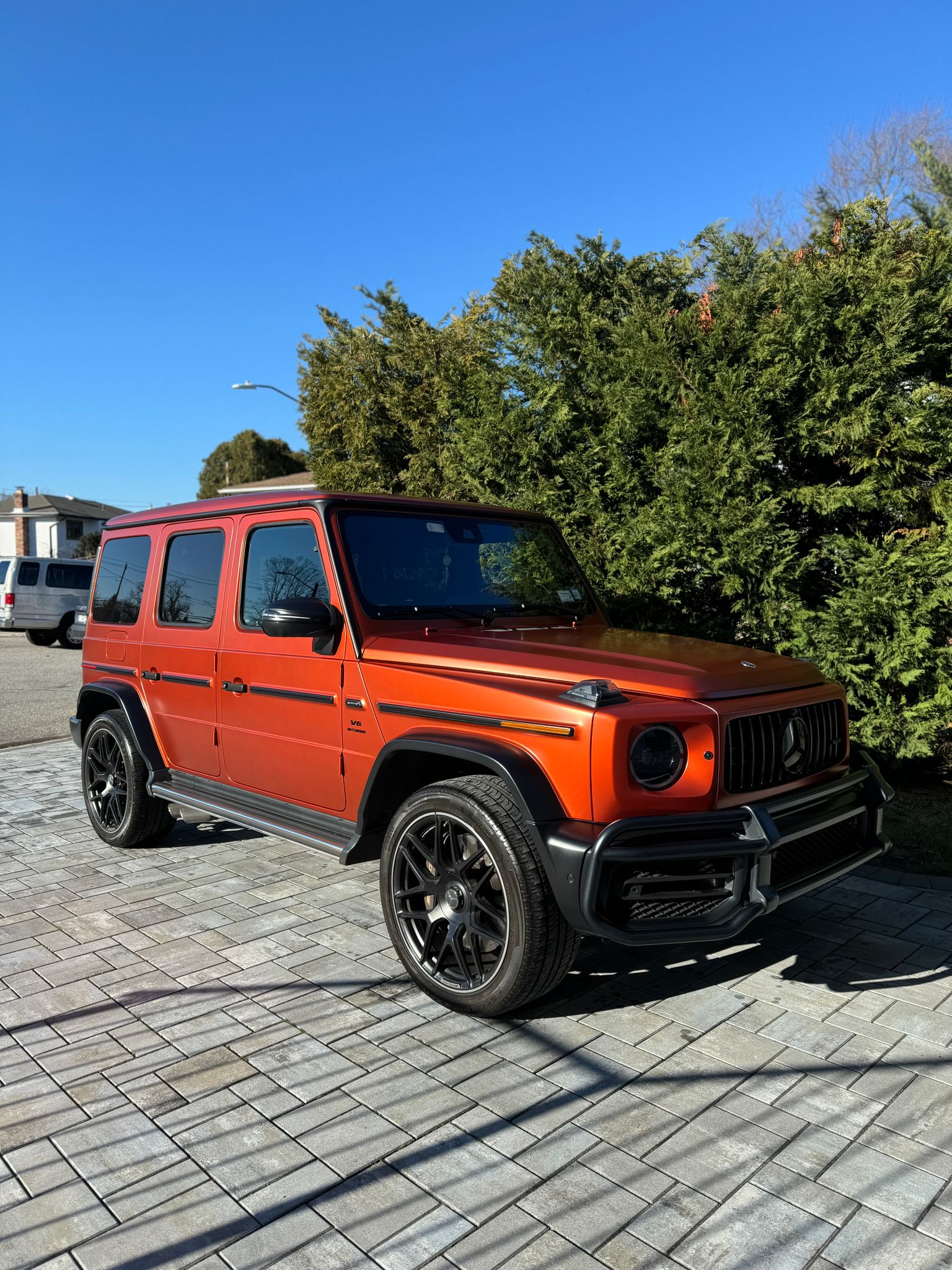 Driveway detail photo