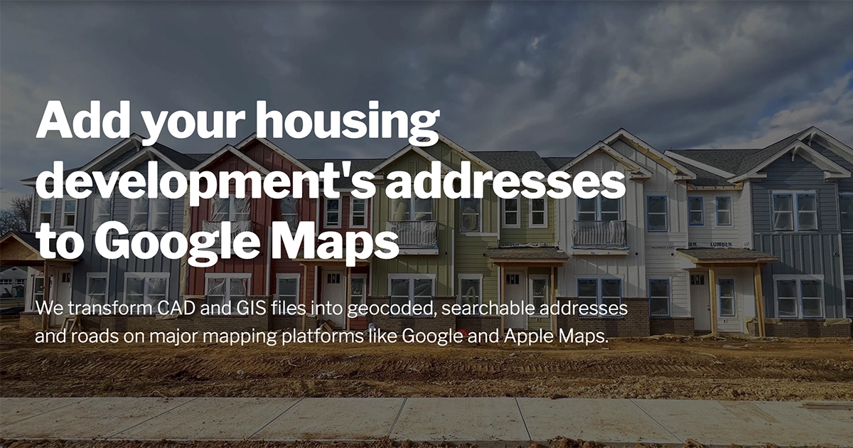 Keady Development Map MapReady - Add New Housing Developments to Online Maps