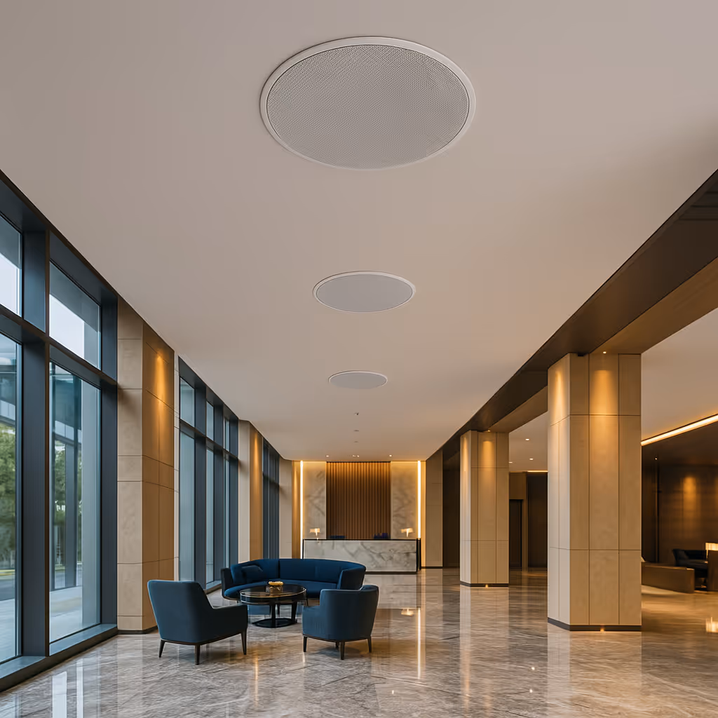 Sistemas de audio para hoteles y spas