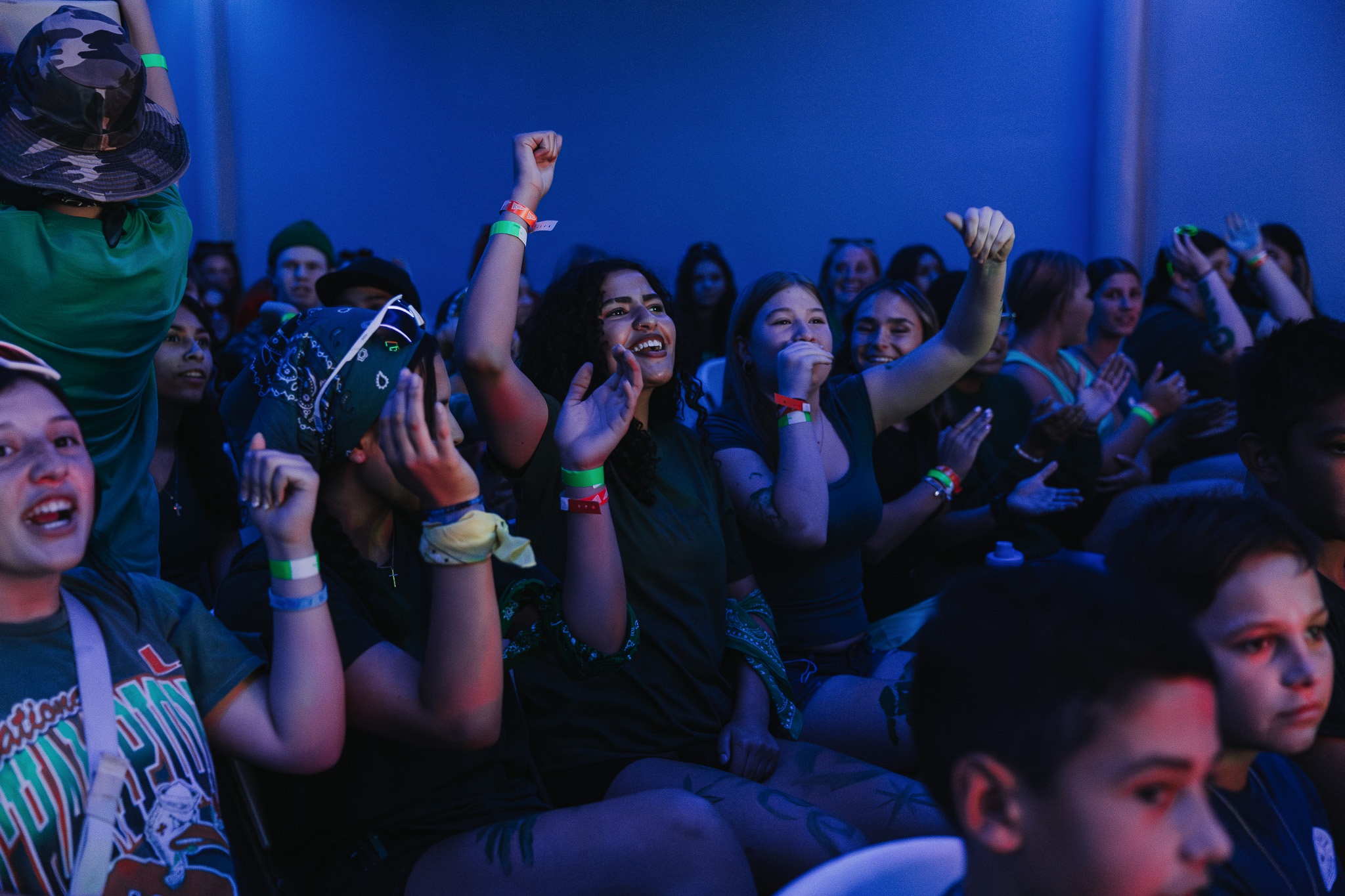 Trinity Students worship