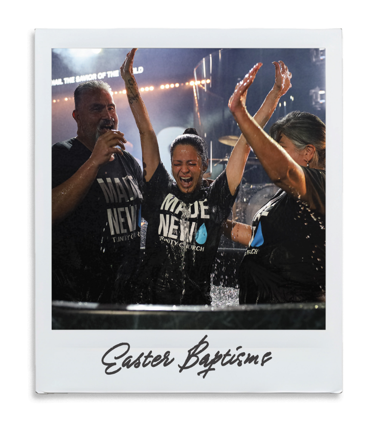 Baptism weekend at Trinity Church