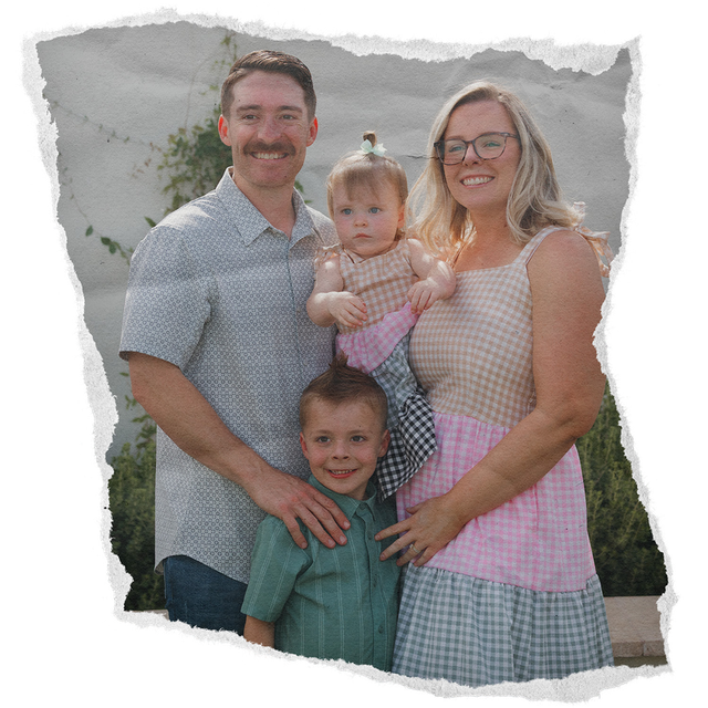 Family at the Mountain View open house