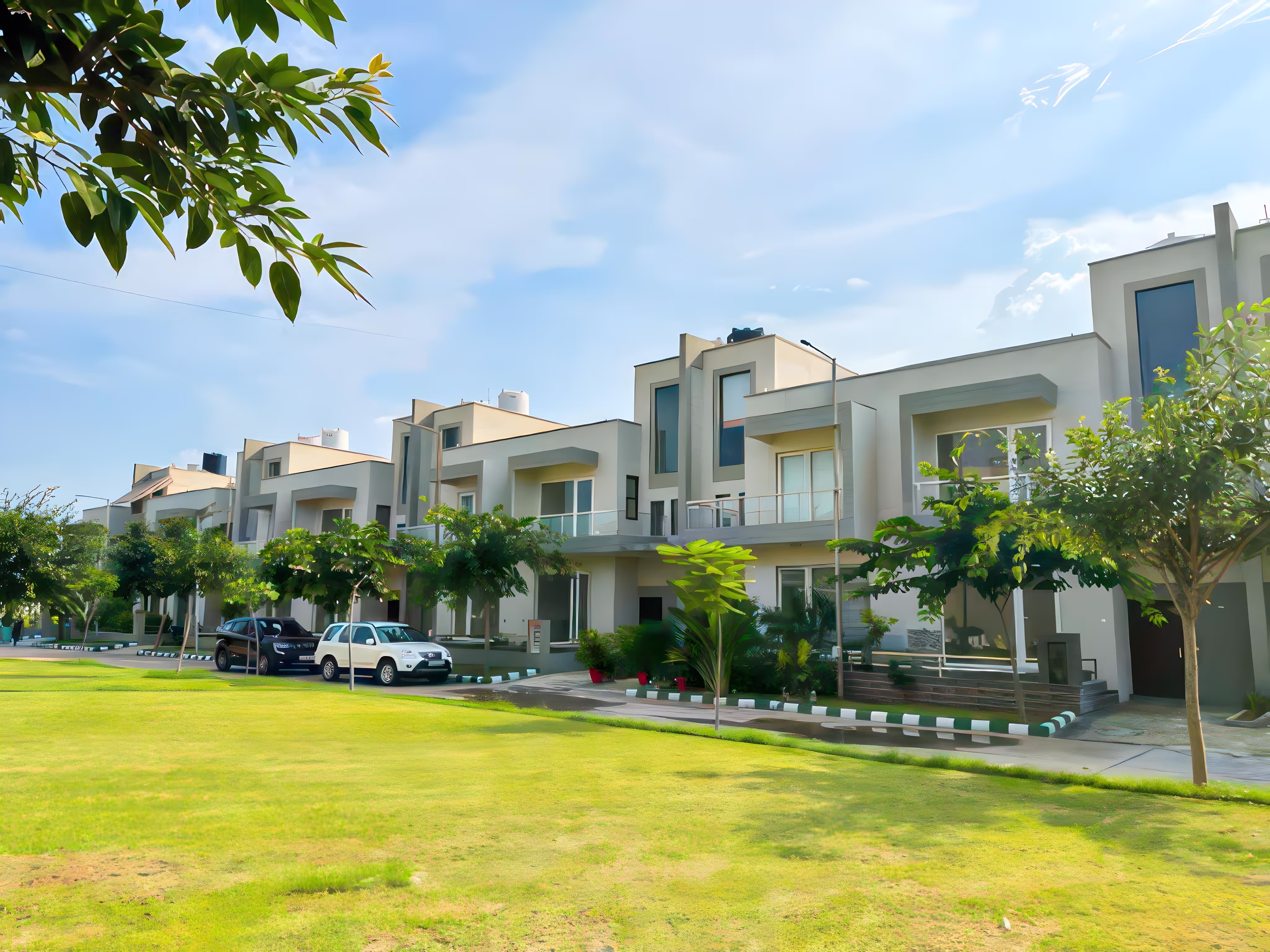 Apartments and gardens