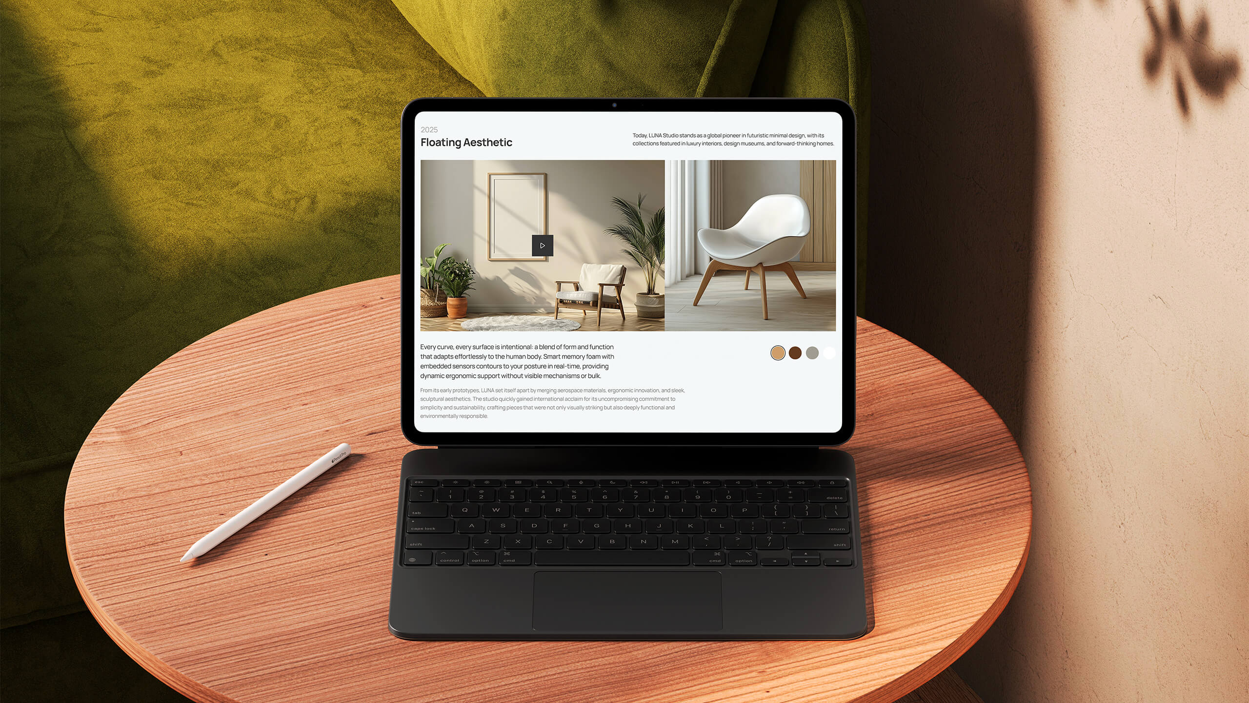 LUNA furniture preview
