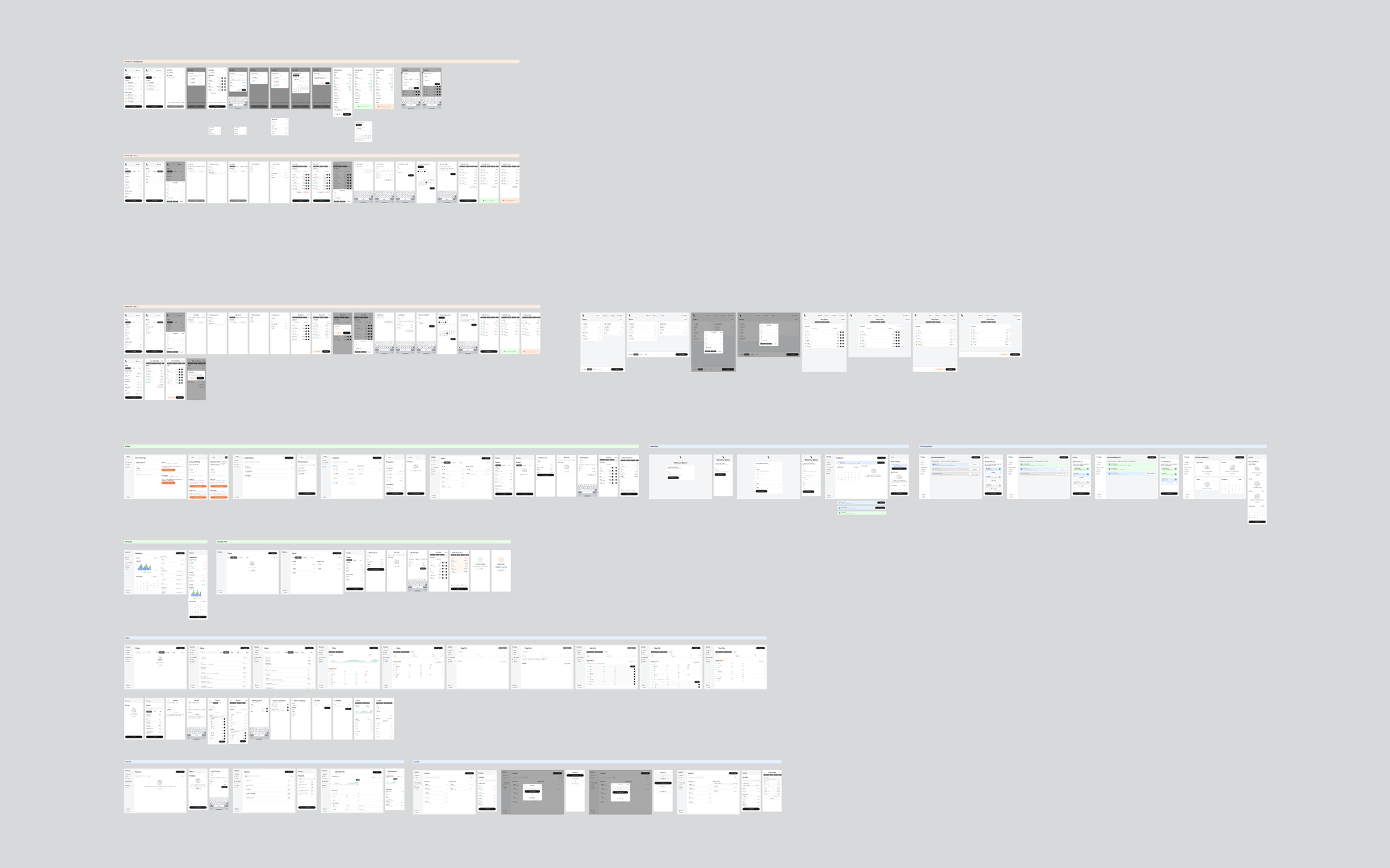 Spensa app Figma project