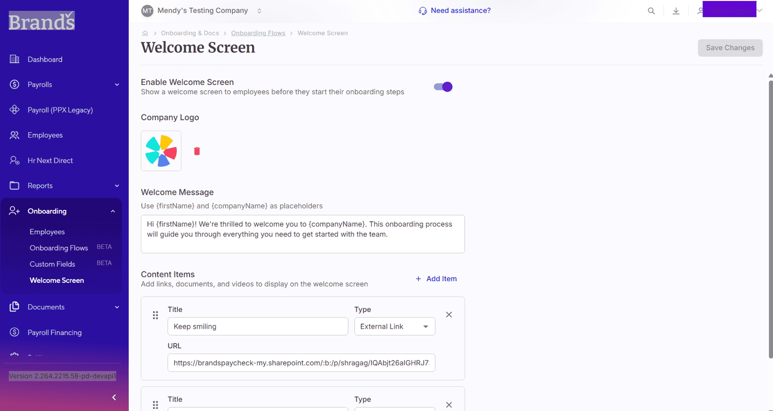 Onboarding