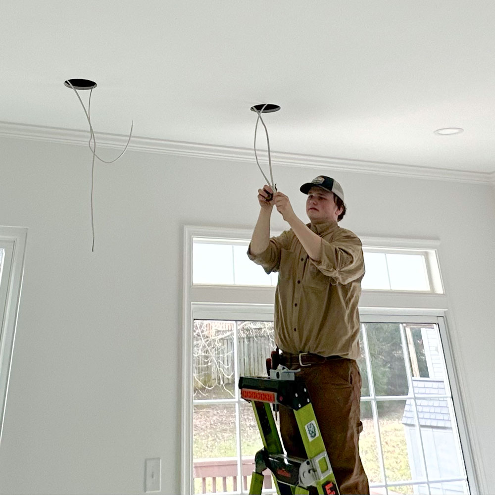 LED Recessed Lighting Installation