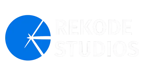 Logo for Rekode Studios, a digital web agency based in Vancouver, BC, Canada