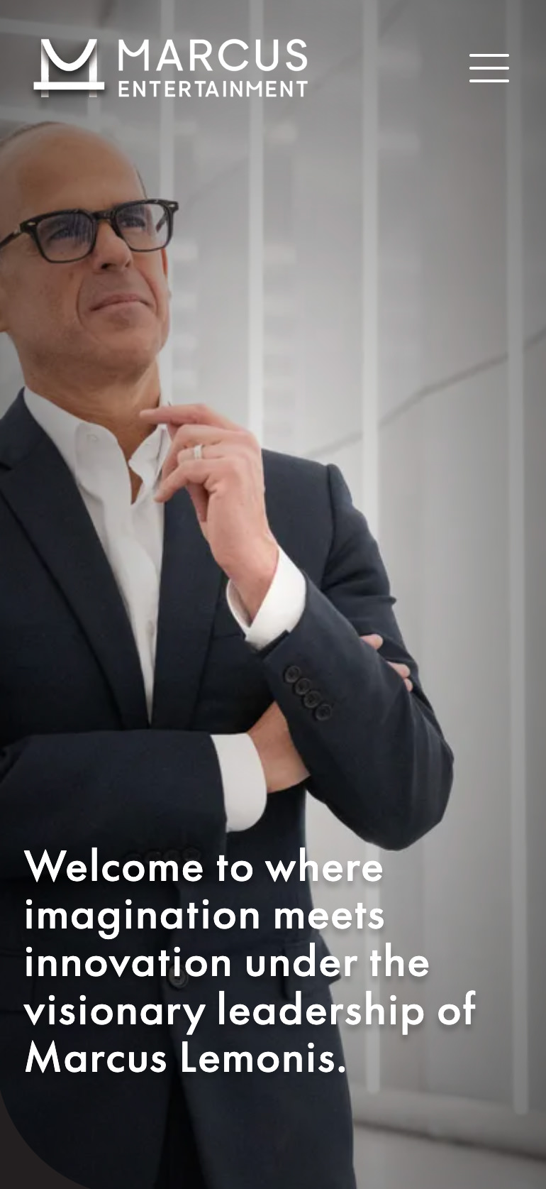 Marcus Entertainment Website Build