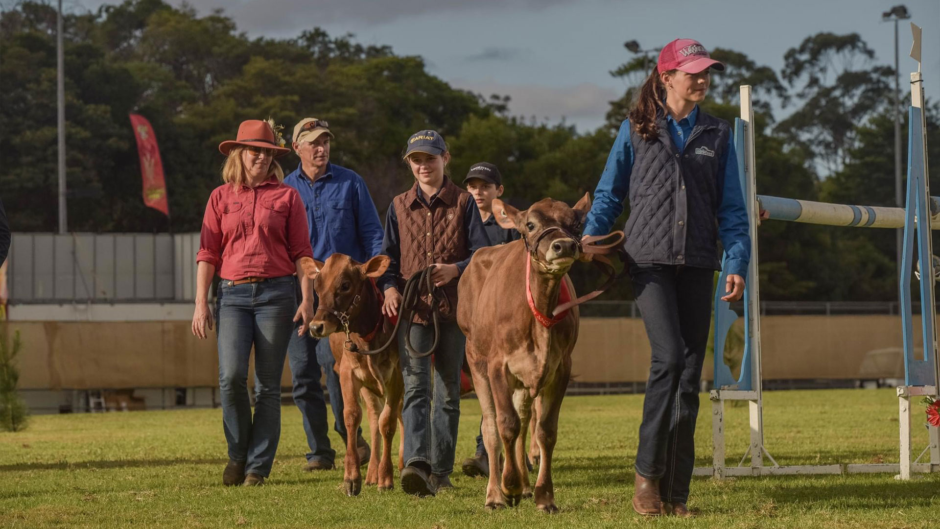 Competitors at the Maleny Agricultural Show