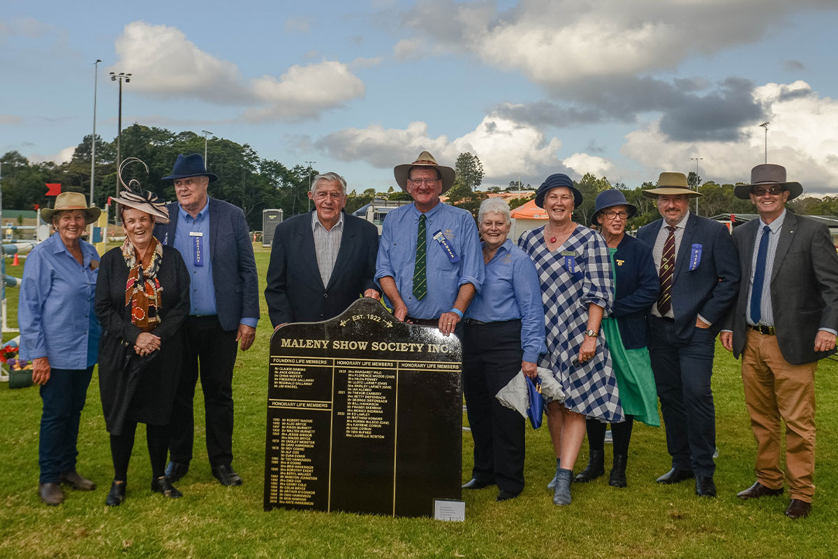 Archive photo of the  Maleny show society