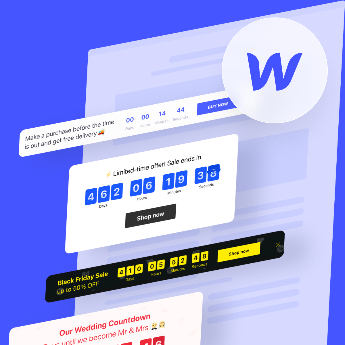 Webflow Countdown Timer