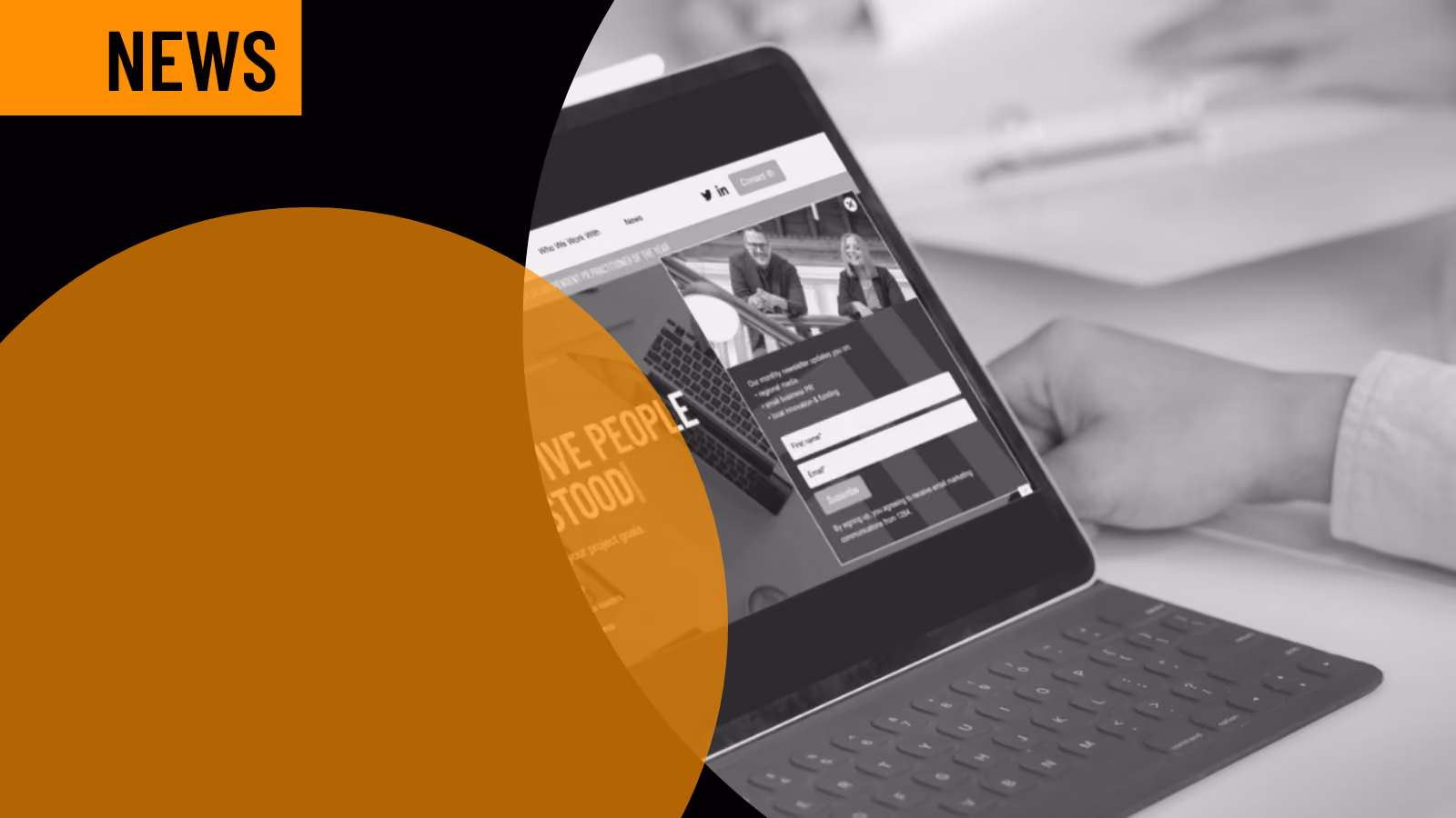 Get free PR tips for small businesses - register for our newsletter