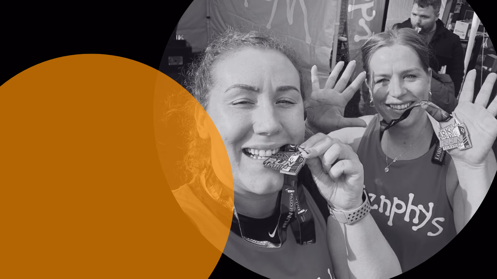 Amy completes Leicester 10k to support Menphys