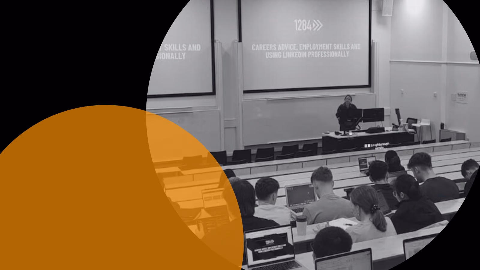 1284 delivers employment comms lectures for Loughborough University