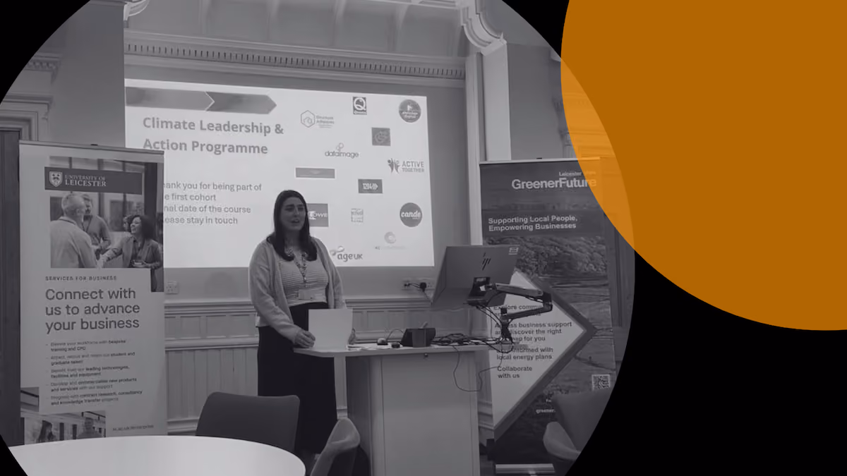 1284 completes Leicestershire Climate Leadership Programme
