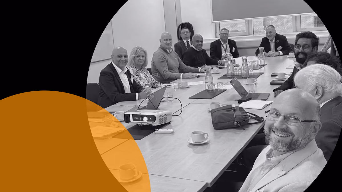 George joins Charnwood Campus life sciences discussion with MP