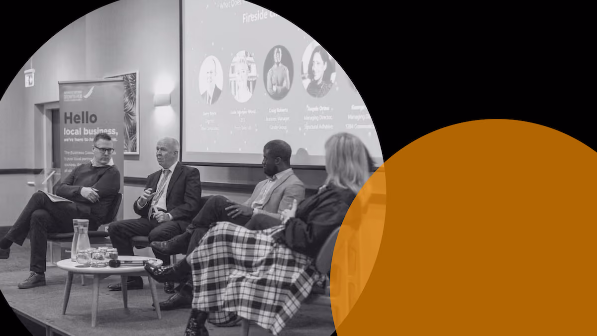 1284 leads fireside chat at Leicestershire Innovation Festival