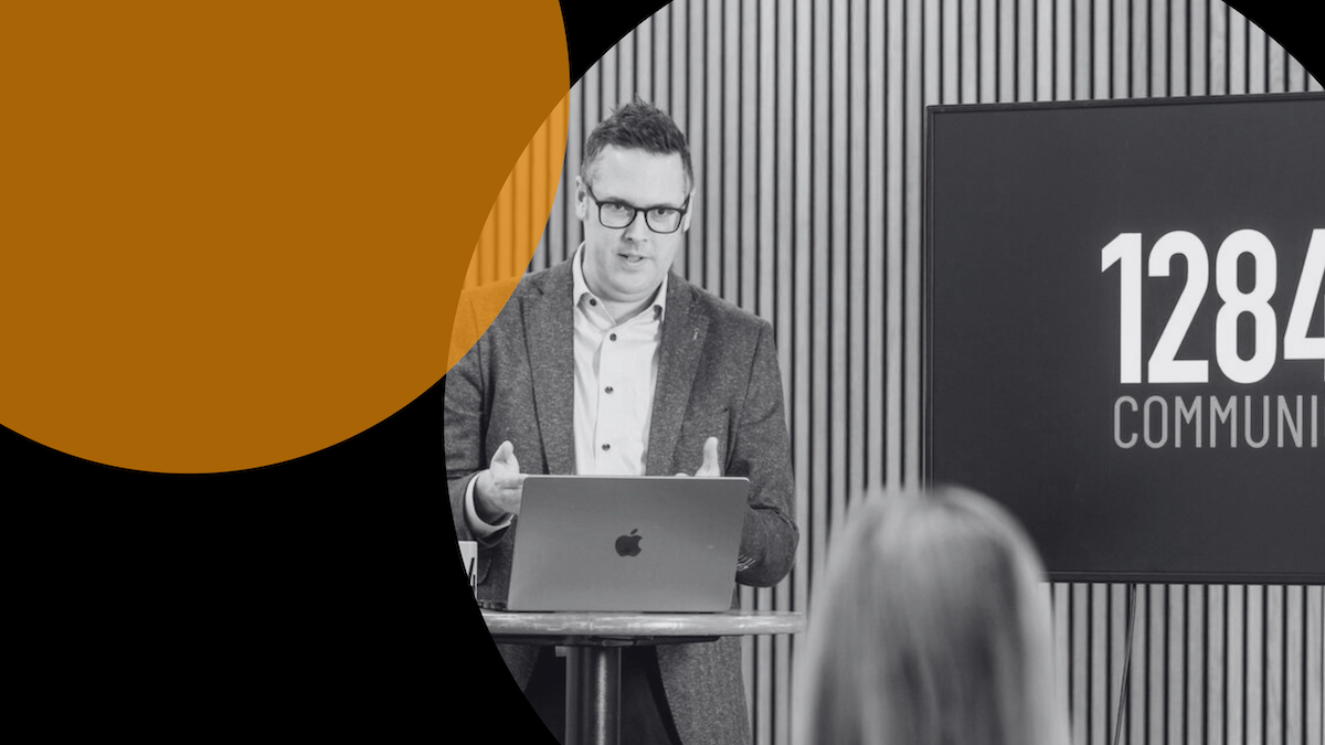 1284 invited to share AI campaign insights at PR conference