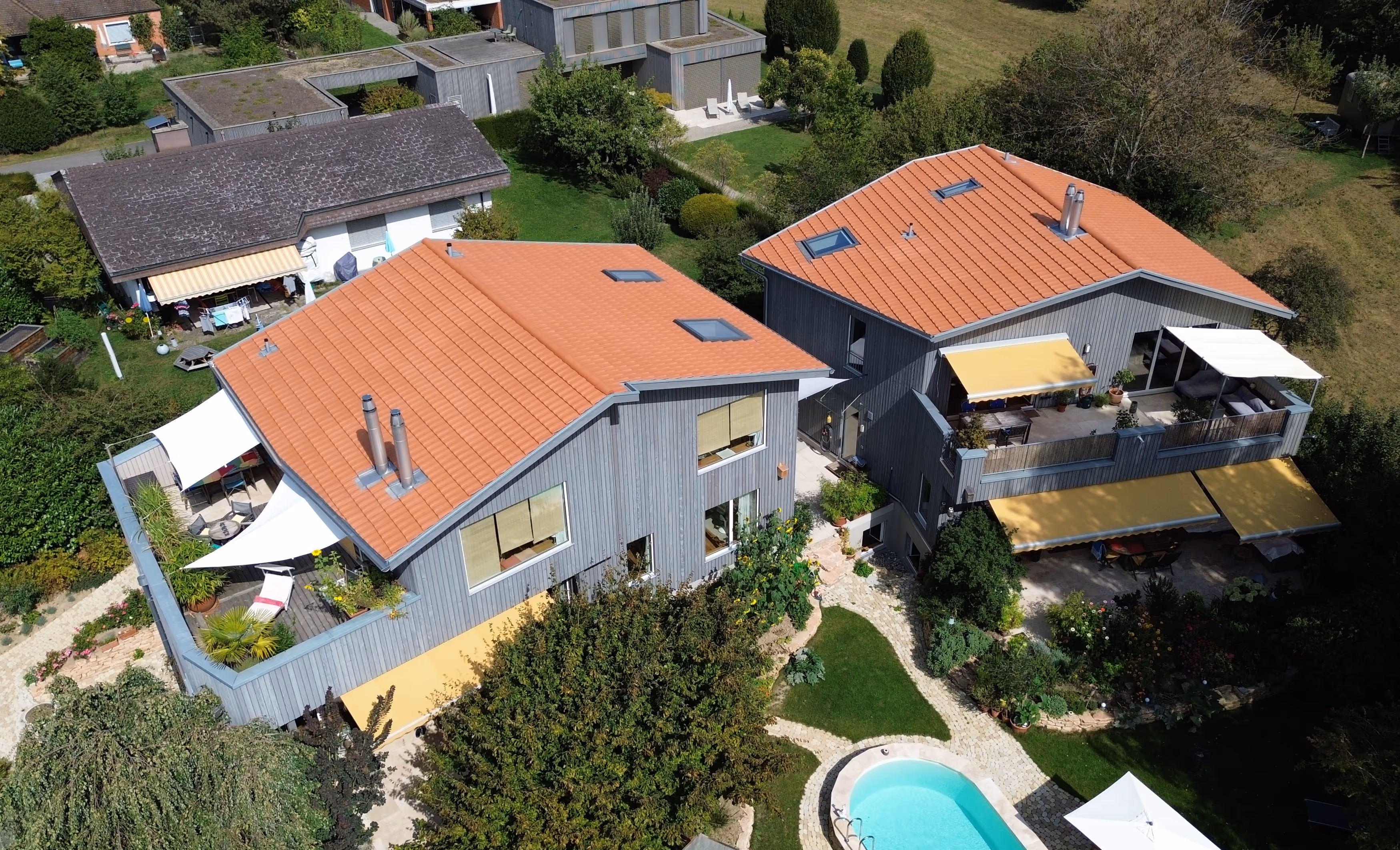 Neubau Wohnhäuser