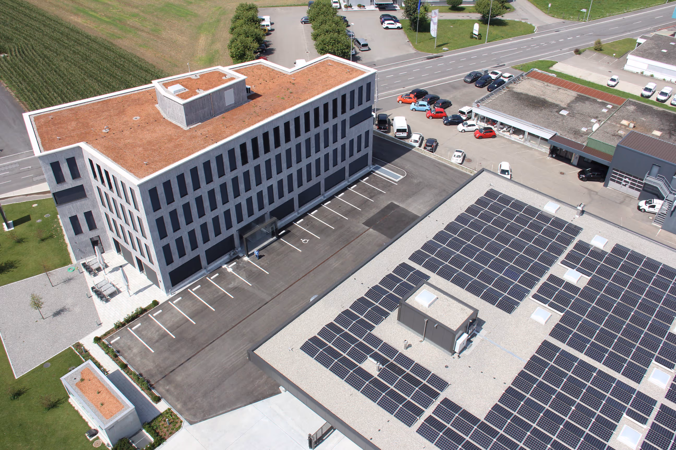 Neubau Gewerbebau Estermann Gipsunternehmen AG