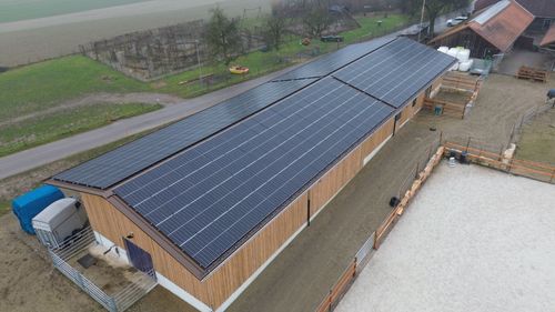 Neubau PV-Anlage Ökonomiegebäude