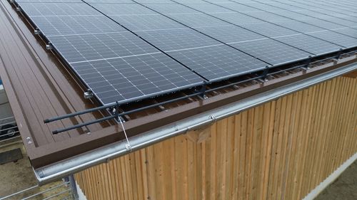 Neubau PV-Anlage Ökonomiegebäude