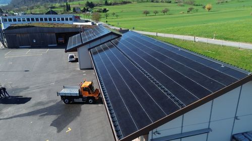 Neubau PV-Indachanlage Werkhof