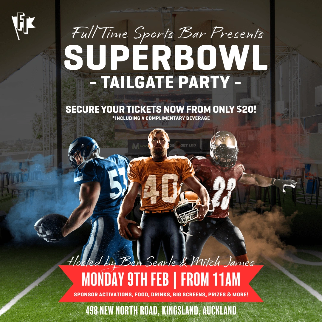 Superbowl Party poster