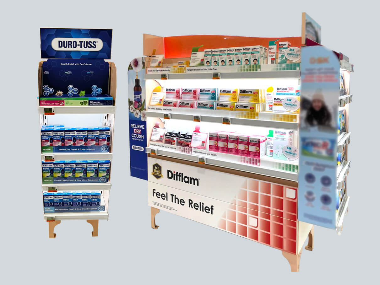 POSM Display Sustaining Refresh Solution_Difflam Durotuss Gondola Endcap