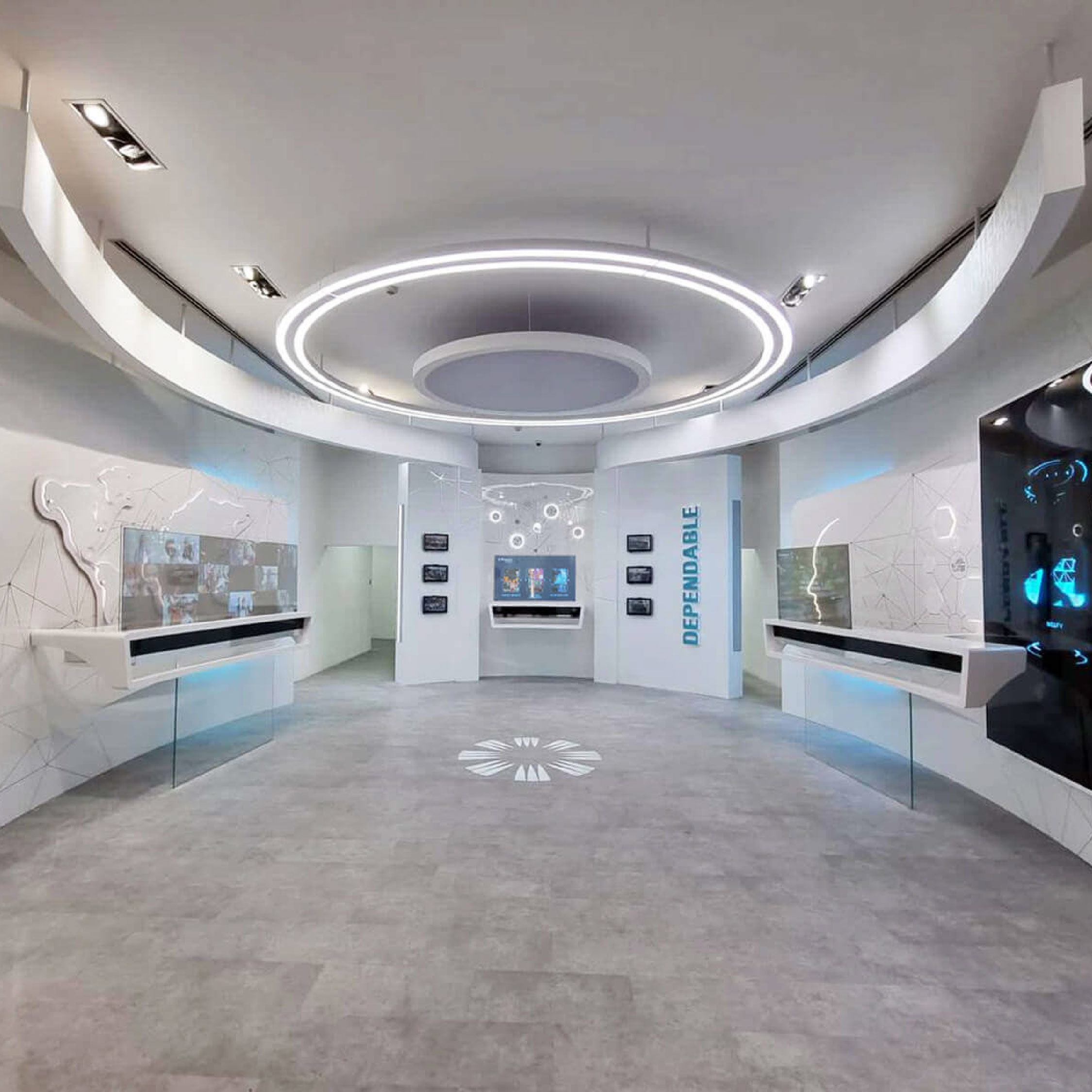 Spatial Experience Design & Build_ST Land System Tech Gallery