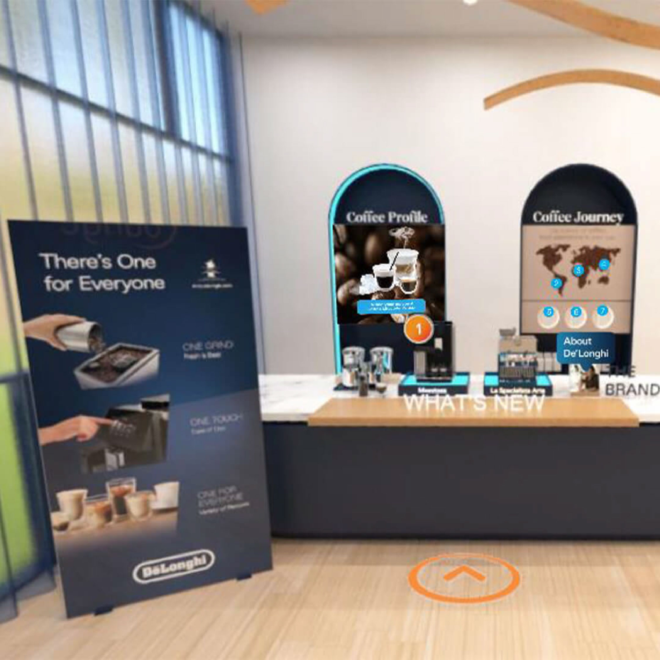 Digital Solutions_DeLonghi Virtual Coffee Lounge Experience