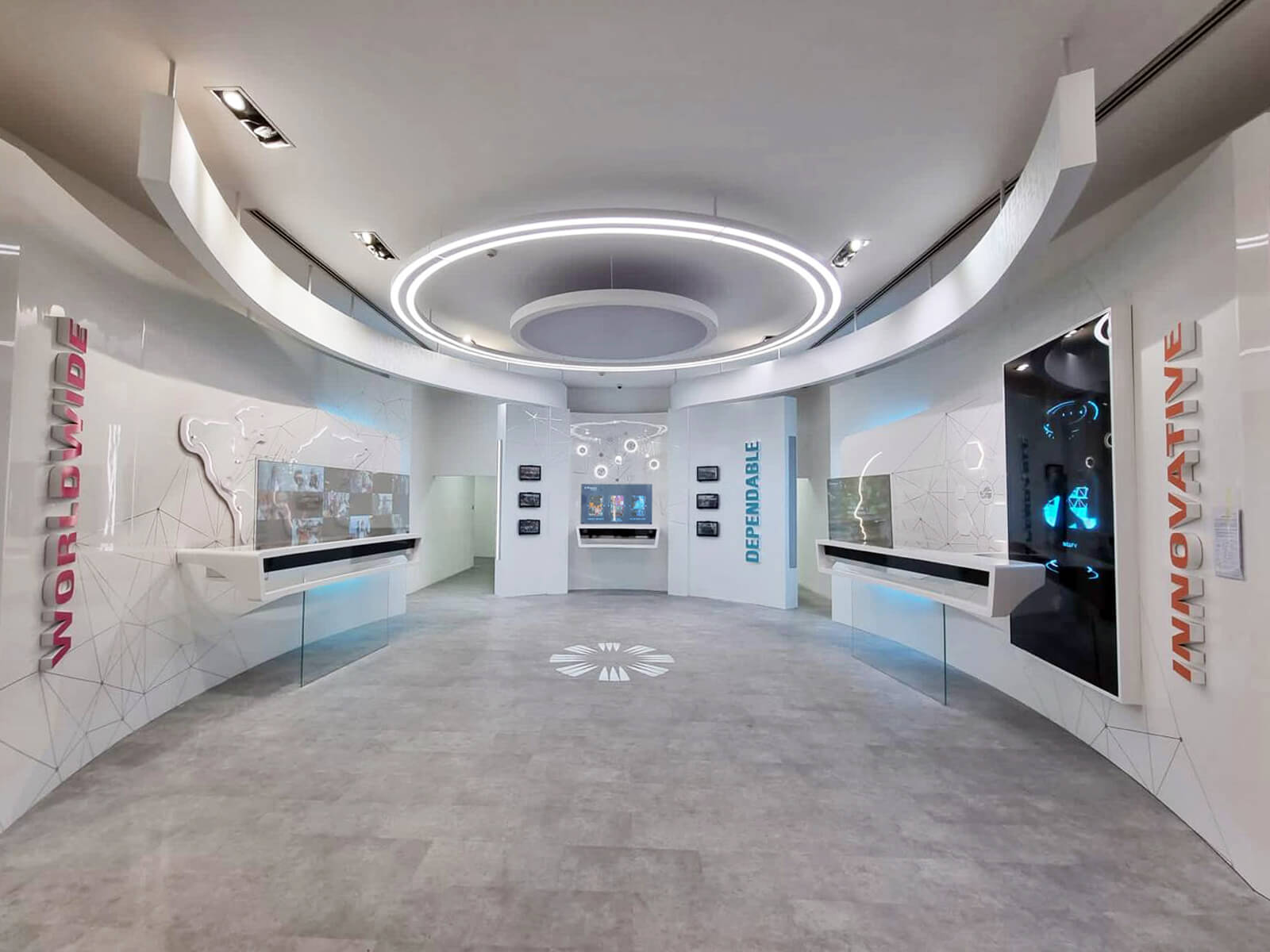Spatial Experience Design & Build_ST Land System Tech Gallery