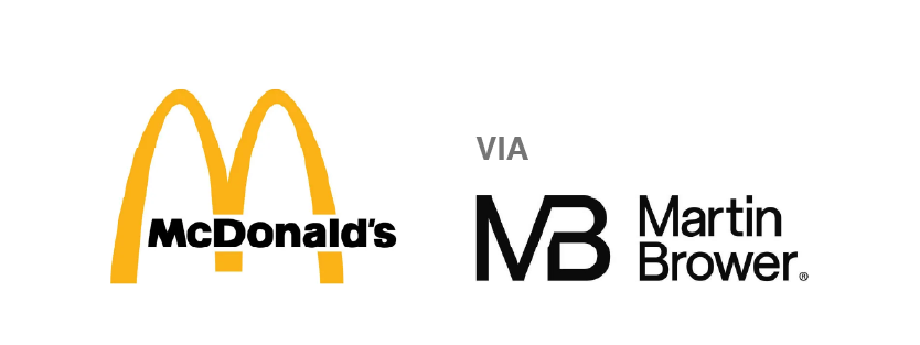 McDonalds via Martin Brower logo