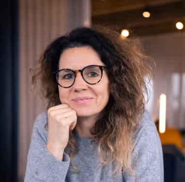 Portretfoto van Sofie Potvin, Branding director bij KAN