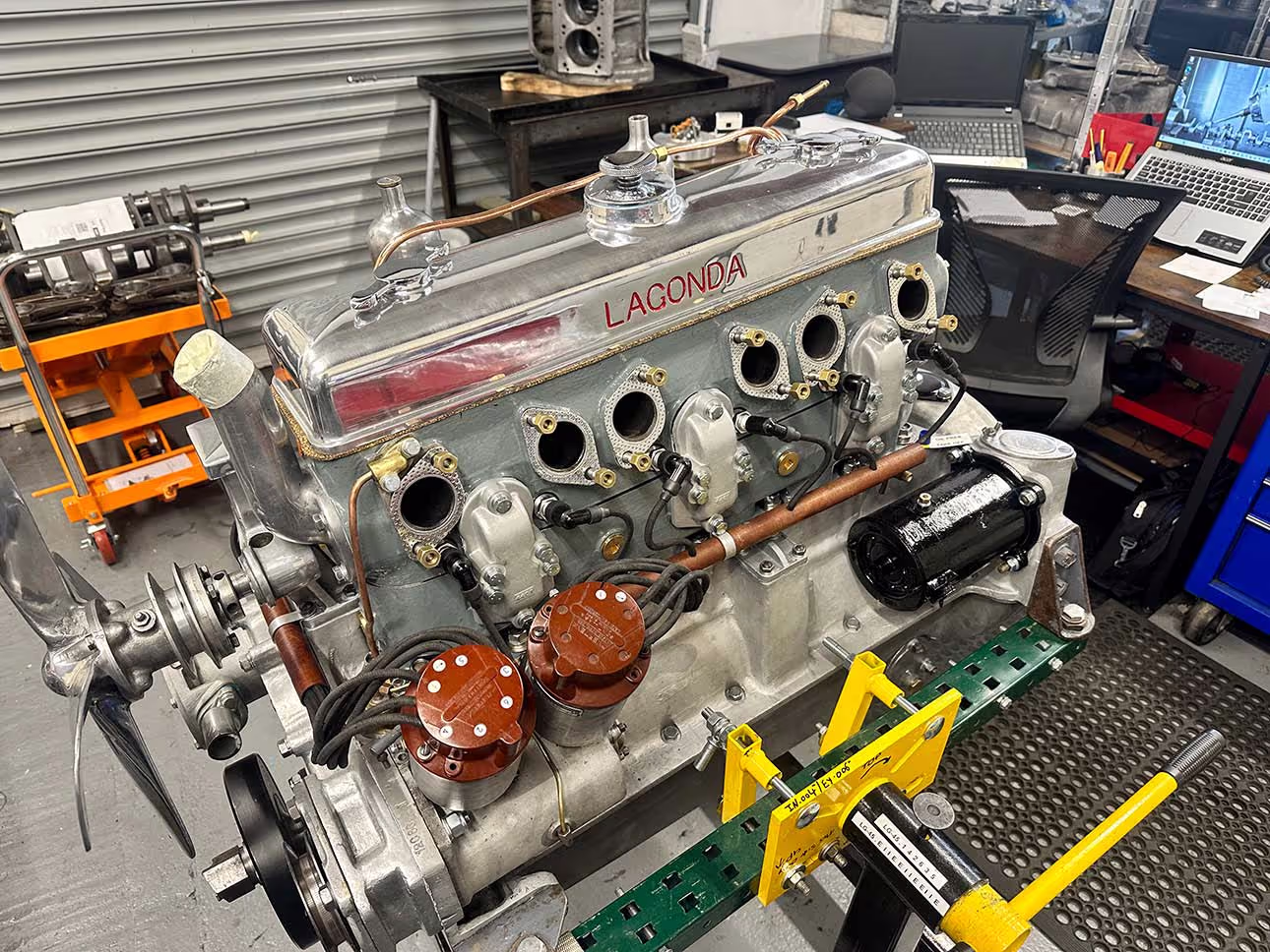 Lagonda M45 engine detail