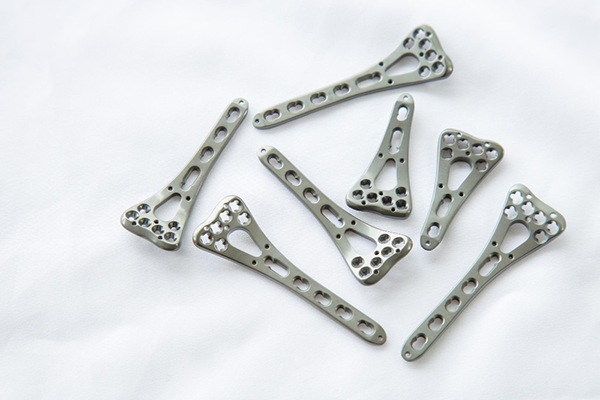 Precision-machined medical implants for healthcare applications.